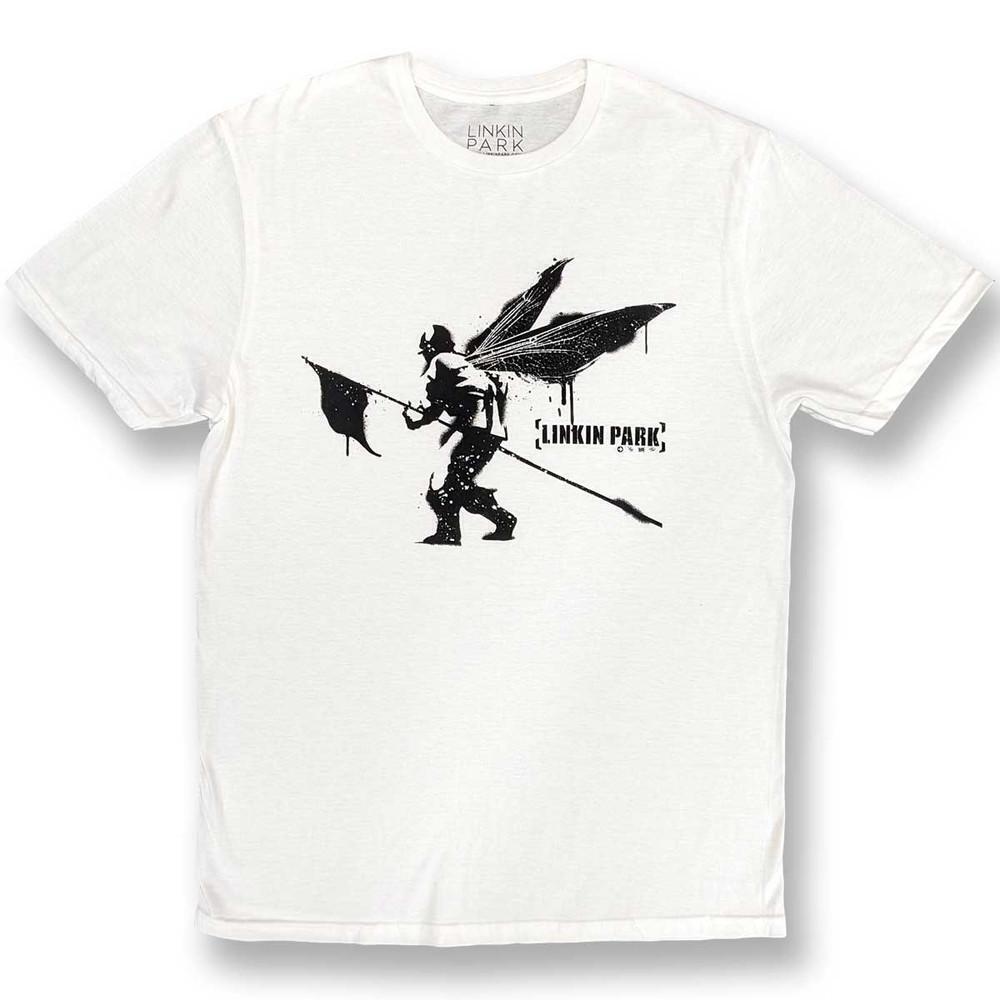 Linkin Park Unisex T Shirt Street Soldier White